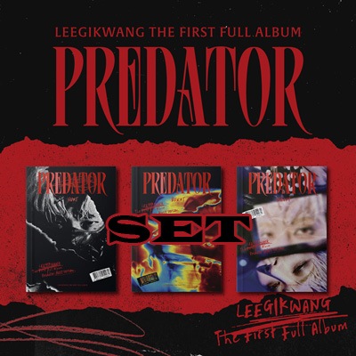 HIGHLIGHT イギグァン Predator トレカ 7種 韓国音楽 HIGHLIGHTのイ・ギグァン - 1集 「Predator」 (バージョン3種