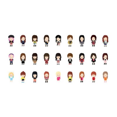 韓国POP UP STORE TWICE LIKEYキーホルダーセット