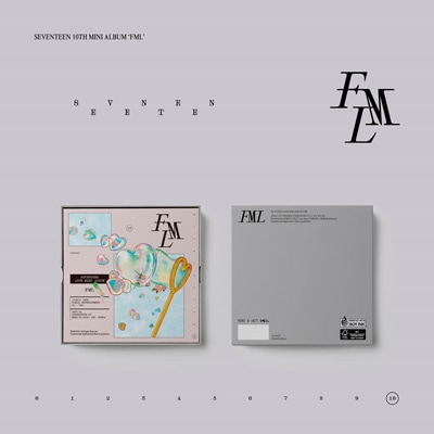 韓国音楽 SEVENTEEN (セブンティーン) - FML [CARAT Ver.] (CD+ハード