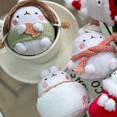 ����ʧ���Τߡ˴ڹ񥭥�饯�������å� MOLANG ���� �ߥ������� �����ۥ���� �̤������ 10cm (3��1��)