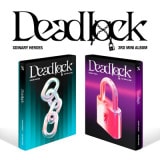 韓国音楽 Xdinary Heroes (エクスディナリーヒーローズ) - Deadlock (バージョン選択/CD+フォトブック88P+フォトカード2種+折りたたみフォトカード1種+ミニ歌詞ポスター