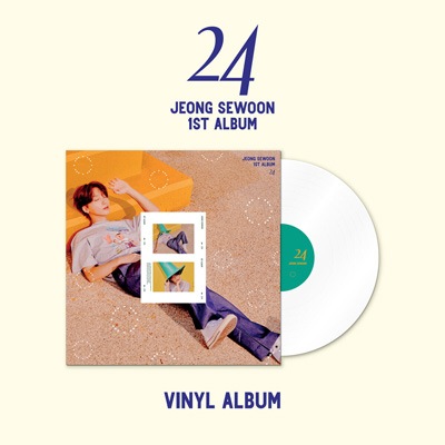 韓国音楽 チョン・セウン - 1集 「24」 LP [180g White Color Vinyl