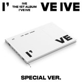 韓国音楽 IVE (アイブ) - 1集 「I've IVE」 SPECIAL Ver. (CD+フォトブック128P+ステッカー2種+フォトカード1種)