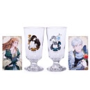 （先払いのみ）韓国キャラクターグッズ 「結婚商売」 公式グッズ ゴブレット グラス (2種1択)|WEBTOON|キャラクターグッズ