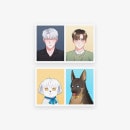 （先払いのみ）韓国キャラクターグッズ 「ワンだふるな関係」 公式グッズ 証明写真