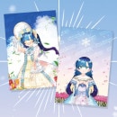 （先払いのみ）韓国キャラクターグッズ 「大魔法師の娘」 公式グッズ メイベル ポストカード 2種セット