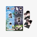 （先払いのみ）韓国キャラクターグッズ 「夏空にわか雨」 公式グッズ フォトカード＆マグネットセット