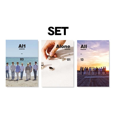 SEVENTEEN Al1 ジョンハン セット 3種セット/再発売] 韓国音楽 SEVENTEEN (セブンティーン) - AL1