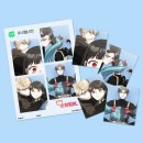 （先払いのみ）韓国キャラクターグッズ 「純愛ヴィラン」 公式グッズ 4カットフォトセット|WEBTOON|キャラクターグッズ