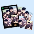 （先払いのみ）韓国キャラクターグッズ 「強化レベル99 木の棒」 公式グッズ 4カットフォトセット|WEBTOON|キャラクターグッズ