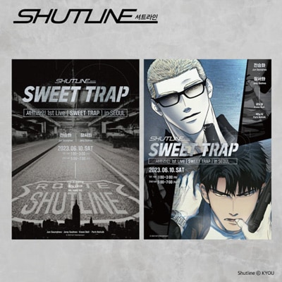 先払いのみ）韓国キャラクターグッズ 「Shutline～シャットライン