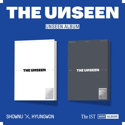 韓国音楽 MONSTA Xのショヌ＆ヒョンウォン - THE UNSEEN [UNSEEN ALBUM