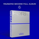 韓国音楽 ヨンタク - 2集 「FORM」 Photobook Ver. (CD+フォトブック88P+フォトカード3種+ミニノート36P+ブックマーク1種+アコーディオンポストカード4P+カラーリング