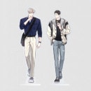 （先払いのみ）韓国キャラクターグッズ 「公私は分けて!」 公式グッズ ジュホン＆ドフ アクリルスタンド [数量限定フォトカード贈呈] (2種1択)