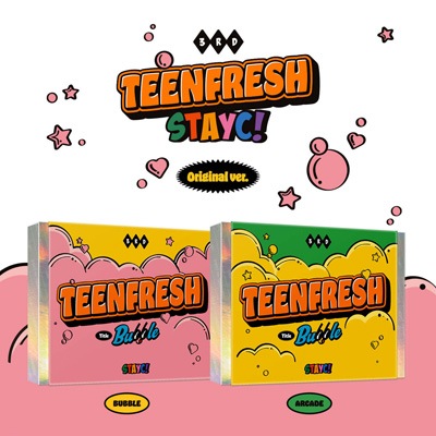 韓国音楽 STAYC (ステイシー) - TEENFRESH (バージョン選択/CD+