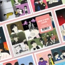 （先払いのみ）韓国キャラクターグッズ 「恋愛革命」 公式グッズ コン・ジュヨン＆ワン・ジャリム ステッカーパック