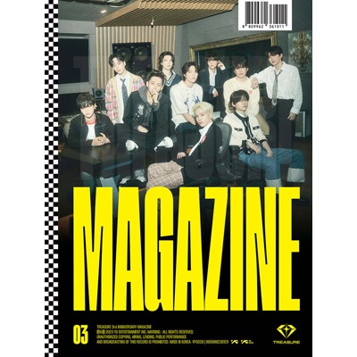 韓国スター写真集 TREASURE (トレジャー) 3rd ANNIVERSARY MAGAZINE