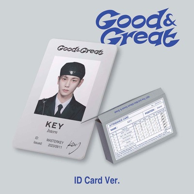 ڹ񲻳 SHINeeΥ - Good & Great [ID Card Ver.] (QR1+᡼10+ƥå1+եȥ1)