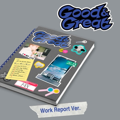 韓国音楽 SHINeeのキー - Good & Great [Work Report Ver.] (ミニCD+