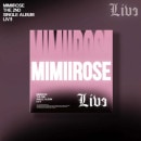 韓国音楽 mimiirose (ミミローズ) - LIVE (2ndシングルアルバム/CD+フォトブック48P+歌詞ポスター+フォトカード1種+レンチキュラーフォトカード1種+ポラロイドポストカード1