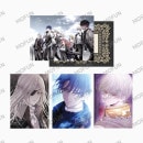 （先払いのみ）韓国キャラクターグッズ 「シャーロットには5人の弟子がいる」 公式グッズ A5 イラスト色紙 4種セット (予約 発売日：2023.11.10以後)