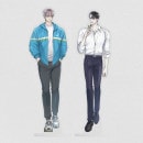 （先払いのみ）韓国キャラクターグッズ 「海水面のアルペジオ」 公式グッズ アクリルスタンド [数量限定フォトカード贈呈] (2種1択)