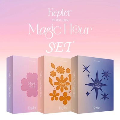 3種セット] 韓国音楽 Kep1er (ケプラー) - Magic Hour (バージョン3種