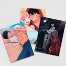 （先払いのみ）韓国キャラクターグッズ 「ピーチソルベ」 公式グッズ ポスターセット
