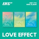 韓国音楽 ONF (オンエンオフ) - LOVE EFFECT (バージョン選択/CD+フォトブック96P+歌詞ブック12P+ステッカー1種+フォトカード2種+4カットフォト1種+愛診断書1種+メッセ