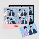 （先払いのみ）韓国キャラクターグッズ 「ロングタイム・レッドモール」 公式グッズ 4カットフォト