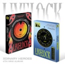 韓国音楽 Xdinary Heroes (エクスディナリーヒーローズ) - Livelock (バージョン選択/CD+フォトブック84P+フォトカード2種+クレデンシャルカード1種+トレーディングカー