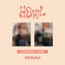 韓国音楽 チュウ (CHUU) - Howl [EVER MUSIC ALBUM] (1stミニアルバム/QRカード1種+アコーディオンパッケージ16P+フォトカード2種)