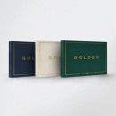 韓国音楽 BTSのジョングク - 1集 「GOLDEN」 (バージョン選択/CD+フォトブック64P+ポストカード2種+折りたたみポスター1種+フォトカード2種+ステッカー2種)