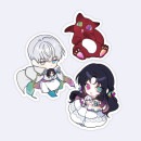 （先払いのみ）韓国キャラクターグッズ 「人生勝ち組令嬢が通ります」 公式グッズ ホログラム デコステッカーセット|WEBTOON|キャラクターグッズ