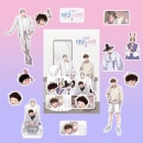 （先払いのみ）韓国キャラクターグッズ 「Hair-Raising Desires ひそかな頭の中の事情」 公式グッズ リムーバブルステッカーパック
