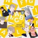（先払いのみ）韓国キャラクターグッズ 「バナナスキャンダル」 公式グッズ ドジンXテヒ アルファベット フラッシュカード