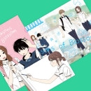 （先払いのみ）韓国キャラクターグッズ 「青春ブロッサム」 公式グッズ Lホルダー2種+ブックカバーセット