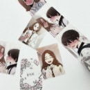 （先払いのみ）韓国キャラクターグッズ 「青春ブロッサム」 公式グッズ 春 Ver. グリッター マスキングテープ