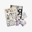 （先払いのみ）韓国キャラクターグッズ 「不滅の日々」 公式グッズ ステッカーセット
