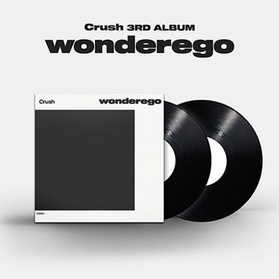 韓国音楽 Crush (クラッシュ) - 3集 「wonderego」 LP [Black Vinyl
