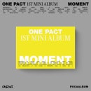 韓国音楽 ONE PACT (ワンパクト) - Moment [Poca Album] (QRカード1種+フォトカード2種+ステッカー2種)|O|CD 男性アーティスト