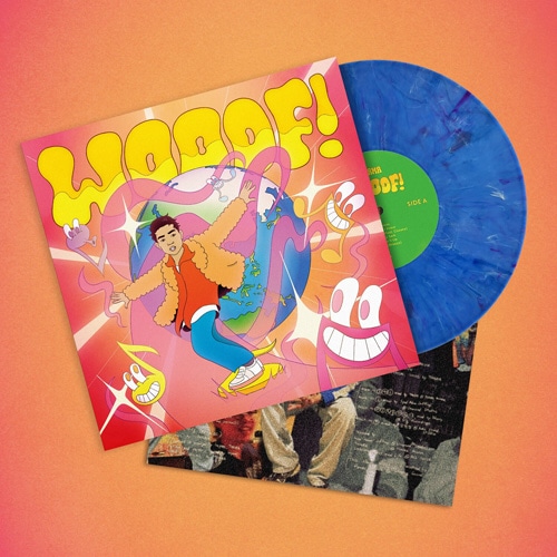韓国音楽 THAMA (タマ) - 2集 「WOOOF!」 LP [12inch Transparent Blue
