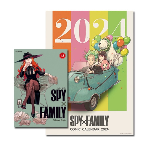 韓国語版）日本マンガ SPY×FAMILY スパイファミリー 12巻 2024