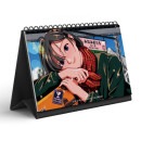 韓国スターグッズ キム・アルム 2024 DESK CALENDAR (卓上用カレンダー+フォトカード1種+ステッカー3種)