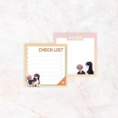 （先払いのみ）韓国キャラクターグッズ 「悠の純情」 公式グッズ ブロックメモ (2種1択)