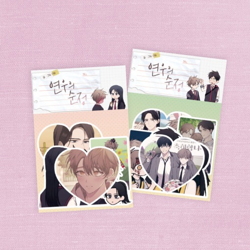 韓国bl スミルナ＆カプリ ぬいぐるみ ステッカー 箱付き 韓国bl