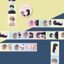 （先払いのみ）韓国キャラクターグッズ 「悠の純情」 公式グッズ グリッター マスキングテープ