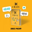 （先払いのみ）韓国スターグッズ CRAXY (クラクシー) VOICE POCA ボイスフォトカード [2024 ミニカレンダー Ver.]