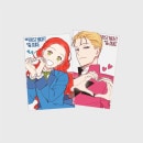 （先払いのみ）韓国キャラクターグッズ 「主役の初体験、私が奪っちゃいました」 公式グッズ 透明フォトカード2種