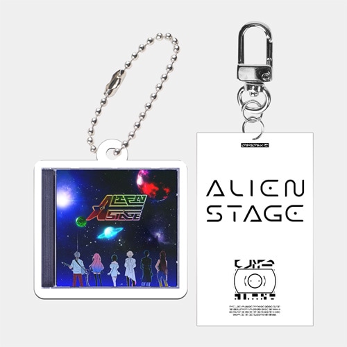 ALIEN STAGE エイリアンステージ ポップアップ 兎 アクリルキーリング 韓国 グッズ『ALIEN STAGE エイリアンステージ うさぎ アクリル